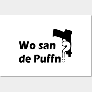 Wo san de Puffn? Black Posters and Art